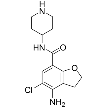 4-Amino-5-chloro-N-(piperidin-4-yl)-2,3-dihydrobenzofuran-7-carboxamide|CS-0149926