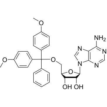 5'-O-[Bis(4-methoxyphenyl)phenylmethyl]-adenosine|CS-0150417