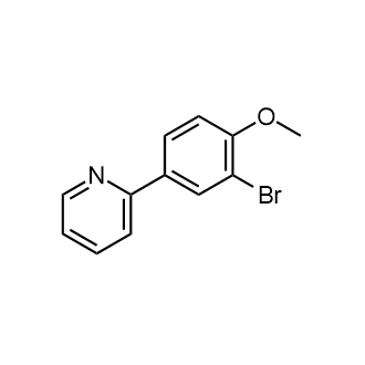 2-(3-Bromo-4-methoxyphenyl)pyridine|CS-0150586