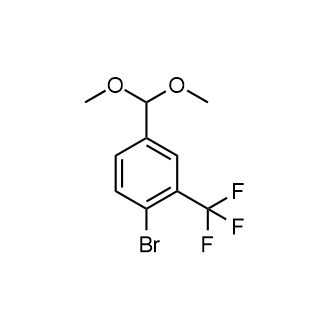 1-Bromo-4-(dimethoxymethyl)-2-(trifluoromethyl)benzene|CS-0150668