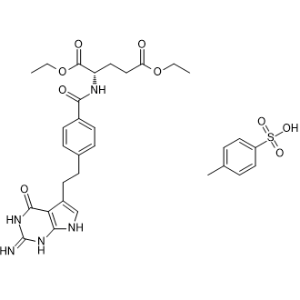 (S)-Diethyl 2-(4-(2-(2-amino-4-oxo-4,7-dihydro-3H-pyrrolo[2,3-d]pyrimidin-5-yl)ethyl)benzamido)pentanedioate 4-methylbenzenesulfonate|CS-0151537