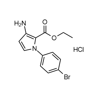 Ethyl 3-amino-1-(4-bromophenyl)-1H-pyrrole-2-carboxylate hydrochloride|CS-0151821
