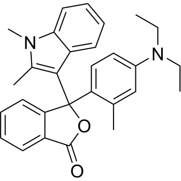 3-(4-(Diethylamino)-2-methylphenyl)-3-(1,2-dimethyl-1H-indol-3-yl)isobenzofuran-1(3H)-one|CS-0152034