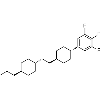 1,2,3-Trifluoro-5-[trans-4-[2-(trans-4-propylcyclohexyl)ethyl]cyclohexyl]benzene|CS-0152574