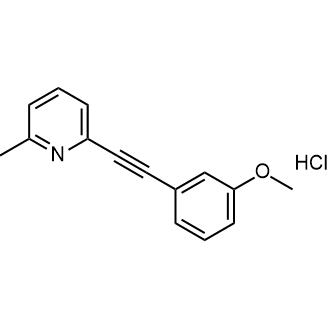 2-((3-Methoxyphenyl)ethynyl)-6-methylpyridine hydrochloride|CS-0152816