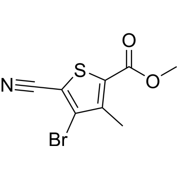 Methyl 4-bromo-5-cyano-3-methylthiophene-2-carboxylate|CS-0153621