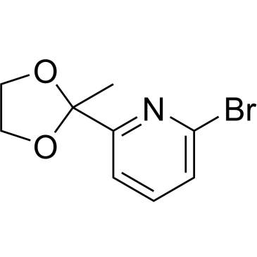 2-Bromo-6-(2-methyl-1,3-dioxolan-2-yl)pyridine|CS-0153767