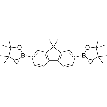 2,2'-(9,9-Dimethyl-9H-fluorene-2,7-diyl)bis(4,4,5,5-tetramethyl-1,3,2-dioxaborolane)|CS-0153817