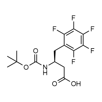 (S)-3-((tert-Butoxycarbonyl)amino)-4-(perfluorophenyl)butanoic acid|CS-0154501