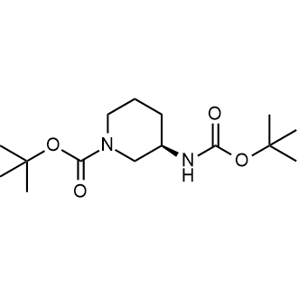 (R)-tert-Butyl 3-((tert-butoxycarbonyl)amino)piperidine-1-carboxylate|CS-0154544
