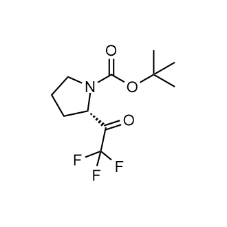 (S)-tert-Butyl 2-(2,2,2-trifluoroacetyl)pyrrolidine-1-carboxylate|CS-0154726