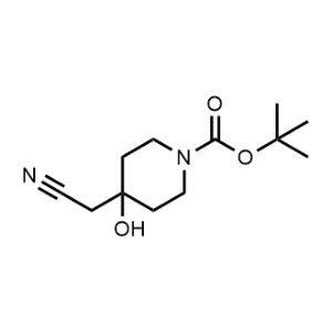tert-Butyl 4-(cyanomethyl)-4-hydroxypiperidine-1-carboxylate|CS-0154757