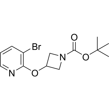 tert-Butyl 3-((3-bromopyridin-2-yl)oxy)azetidine-1-carboxylate|CS-0154775