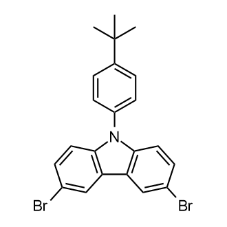 3,6-Dibromo-9-(4-(tert-butyl)phenyl)-9H-carbazole|CS-0154897