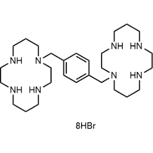 1,4-Bis((1,4,8,11-tetraazacyclotetradecan-1-yl)methyl)benzene octahydrobromide|CS-0155211