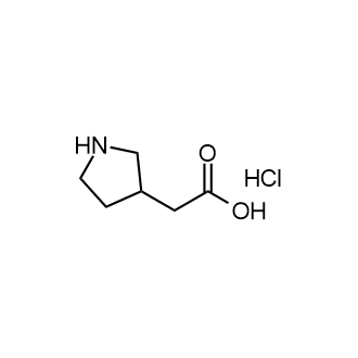 2-(Pyrrolidin-3-yl)acetic acid hydrochloride|CS-0155221