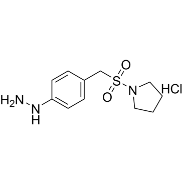 1-((4-Hydrazinylbenzyl)sulfonyl)pyrrolidine hydrochloride|CS-0155275