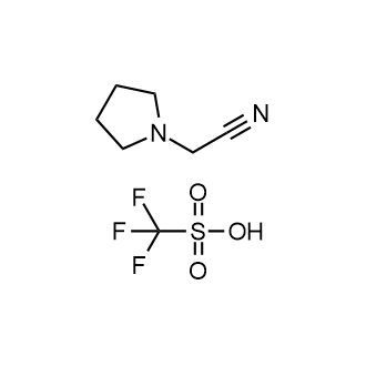 1-(Cyanomethyl)pyrrolidin-1-ium trifluoromethanesulfonate|CS-0155280