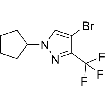 4-Bromo-1-cyclopentyl-3-(trifluoromethyl)-1H-pyrazole|CS-0155349