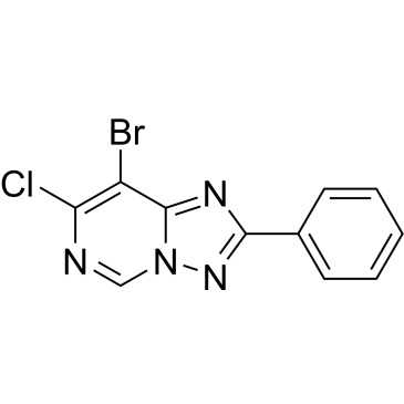 8-Bromo-7-chloro-2-phenyl-[1,2,4]triazolo[1,5-c]pyrimidine|CS-0156354