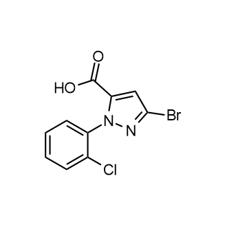 3-Bromo-1-(2-chlorophenyl)-1H-pyrazole-5-carboxylic acid|CS-0156651