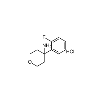 4-(2-Fluorophenyl)tetrahydro-2H-pyran-4-amine hydrochloride|CS-0156690