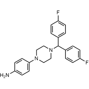 4-(4-(Bis(4-fluorophenyl)methyl)piperazin-1-yl)aniline|CS-0157525