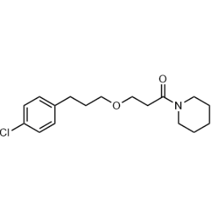 3-(3-(4-Chlorophenyl)propoxy)-1-(piperidin-1-yl)propan-1-one|CS-0158869