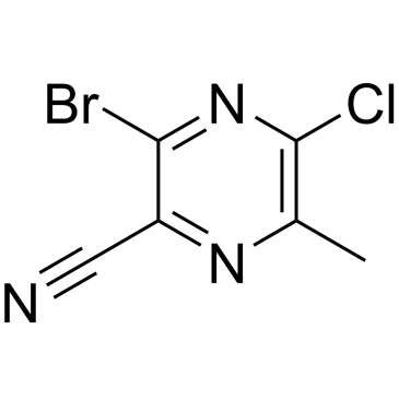 3-Bromo-5-chloro-6-methylpyrazine-2-carbonitrile|CS-0158911