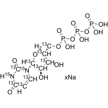 Uridine triphosphate-13C9,15N2 sodium|CS-0159205