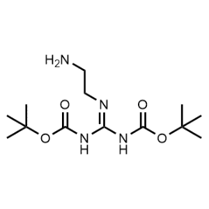 Carbamic acid, N,N′-[(2-aminoethyl)carbonimidoyl]bis-, C,C′-bis(1,1-dimethylethyl) ester|CS-0159327