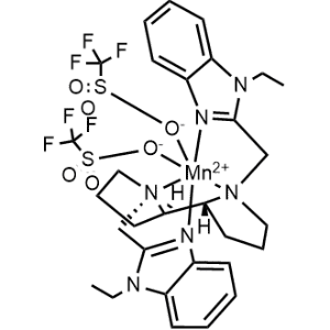 (OC-6-33)-[2,2′-[[(1S,1′S,2R,2′R)-[2,2′-bipyrrolidine]-1,1′-diyl-κN1,κN1′′]bis(methylene)]bis[1-ethyl-1H-benzimidazole-κN3]]bis(1,1,1-trifluoromethanesulfonato-κO)-,manganese|CS-0159394