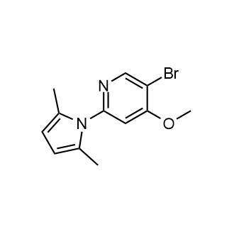 5-Bromo-2-(2,5-dimethyl-1H-pyrrol-1-yl)-4-methoxypyridine|CS-0159458