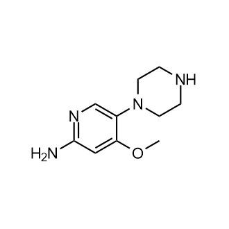 4-Methoxy-5-(piperazin-1-yl)pyridin-2-amine|CS-0159567