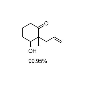 (2R,3S)-2-Allyl-3-hydroxy-2-methylcyclohexan-1-one 99.95%|CS-0159634