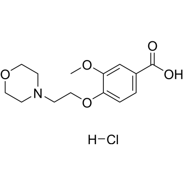 3-Methoxy-4-(2-morpholinoethoxy)benzoic acid hydrochloride|CS-0159695
