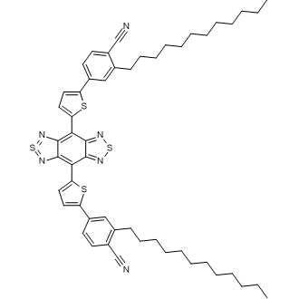 Benzonitrile, 4,4′-(2λ4δ2-benzo[1,2-c:4,5-c′]bis[1,2,5]thiadiazole-4,8-diyldi-5,2-thiophenediyl)bis[2-dodecyl-|CS-0159959