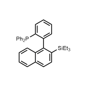 Diphenyl(2-(2-(triethylsilyl)naphthalen-1-yl)phenyl)phosphane|CS-0160114