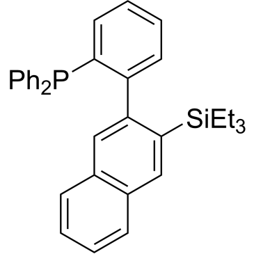 Diphenyl(2-(3-(triethylsilyl)naphthalen-2-yl)phenyl)phosphane|CS-0160115