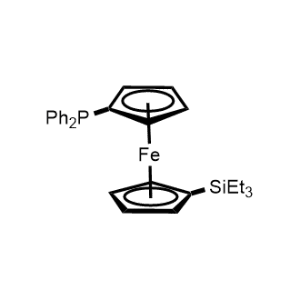 Diphenyl-(1'-(triethylsilyl)ferrocenyl]phosphine|CS-0160124