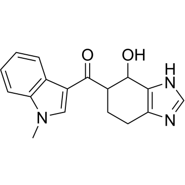 (4-Hydroxy-4,5,6,7-tetrahydro-1H-benzo[d]imidazol-5-yl)(1-methyl-1H-indol-3-yl)methanone Ramosetron Impurity|CS-0160197