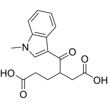 3-(1-Methyl-1H-indole-3-carbonyl)hexanedioic acid Ramosetron Impurity|CS-0160200