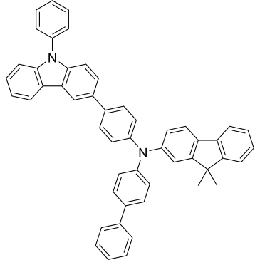 N-([1,1'-Biphenyl]-4-yl)-9,9-dimethyl-N-(4-(9-phenyl-9H-carbazol-3-yl)phenyl)-9H-fluoren-2-amine|CS-0160370