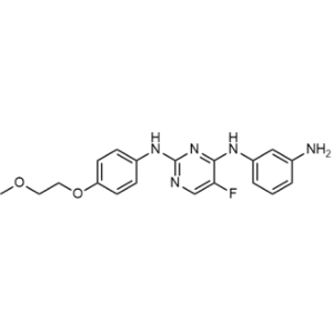 N4-(3-Aminophenyl)-5-fluoro-N2-(4-(2-methoxyethoxy)phenyl)pyrimidine-2,4-diamine|CS-0160392