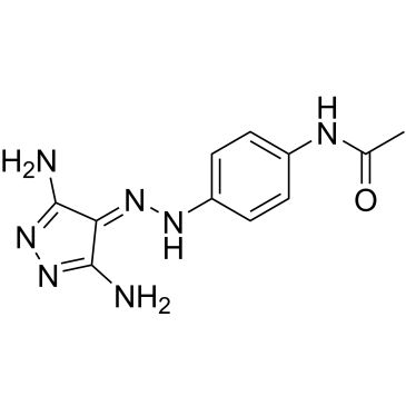 N-(4-(2-(3,5-Diamino-4H-pyrazol-4-ylidene)hydrazinyl)phenyl)acetamide|CS-0160426