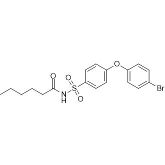 N-((4-(4-Bromophenoxy)phenyl)sulfonyl)hexanamide|CS-0160444