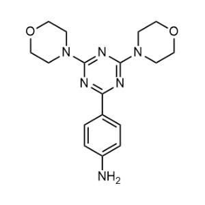 4-(4,6-Dimorpholino-1,3,5-triazin-2-yl)aniline|CS-0160987