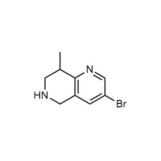 3-Bromo-8-methyl-5,6,7,8-tetrahydro-1,6-naphthyridine|CS-0161044