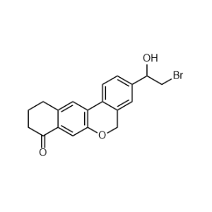 3-(2-Bromo-1-hydroxyethyl)-10,11-dihydro-5H-dibenzo[c,g]chromen-8(9H)-one|CS-0161259