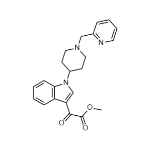 Methyl 2-oxo-2-(1-{1-[(pyridin-2-yl)methyl]piperidin-4-yl}-1H-indol-3-yl)acetate|CS-0161302